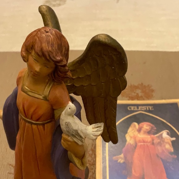 Fontanini Nativity Angel, Celeste.  Collectible piece to add to or alone. - Picture 4 of 5